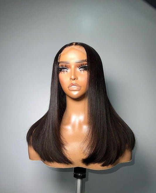 SILKY STRAIGHT WIGS 12”-14”-16''-18''